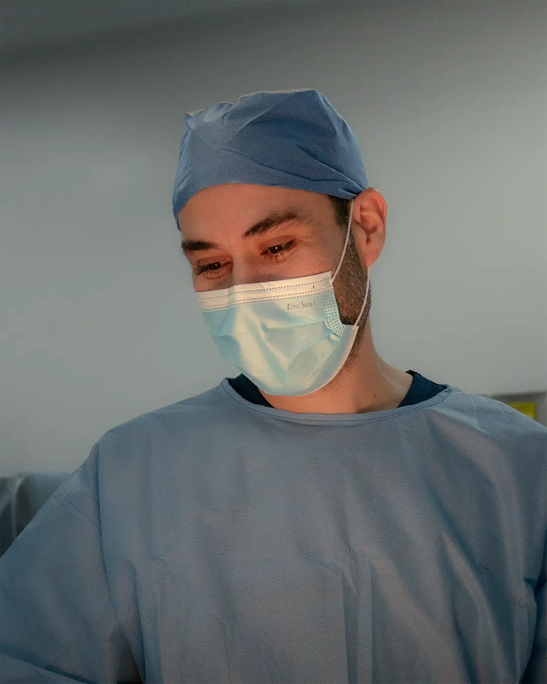 Dr. Orozco during a surgical procedure